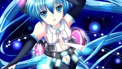 Anime girls hatsune miku vocaloid miku append Vocaloid Append