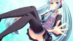 Anime girls hatsune miku vocaloid panties