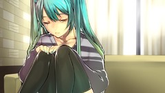 Anime girls hatsune miku vocaloid pixiv