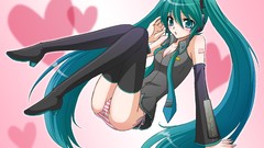 Anime girls hatsune miku vocaloid underwear panties detached 