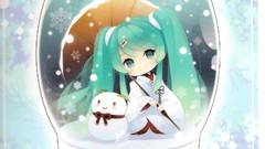 Anime girls hatsune miku vocaloid yuki miku scans Vocaloid 