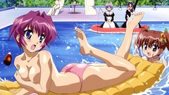 Anime girls hazuki nogizaka haruka no himitsu bikini topless 
