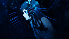 Anime girls headphones k