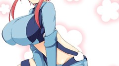 Anime girls hentai boobs