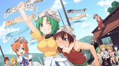 Anime girls higurashi no naku koro ni ryuuguu rena sonozaki 