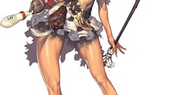 Anime girls hyung tae kim Simple Background