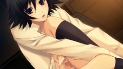 Anime girls innocent grey hentai Kara no Shoujo eroge