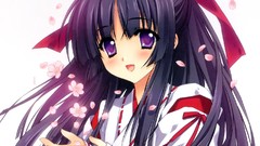 Anime girls Japanese clothes