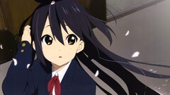 anime girls k - on nakano azusa Anime looking at viewer