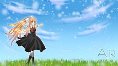 Anime girls kamio misuzu Air (anime)