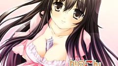 Anime girls kanokon cleavage