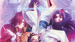 Anime girls kara no kyoukai ryougi shiki artwork