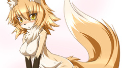 Anime girls kitsunemimi furry