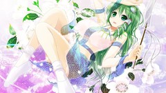 Anime girls kochiya sanae touhou