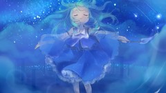 Anime girls kochiya sanae touhou video games