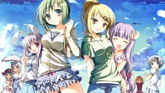 Anime girls konpaku youmu remilia scarlet touhou izayoi sakuya 