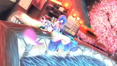 Anime girls konpaku youmu touhou cherry blossoms hinanawi 