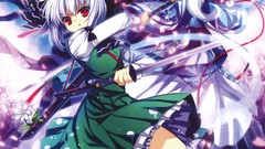 Anime girls konpaku youmu touhou saigyouji yuyuko capura lin 