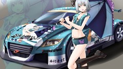 Anime girls konpaku youmu touhou video games