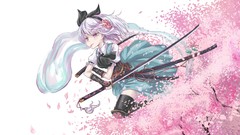 Anime girls konpaku youmu touhou video games