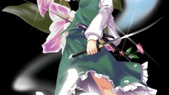 Anime girls konpaku youmu touhou video games