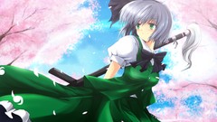 Anime girls konpaku youmu touhou video games Nekominase