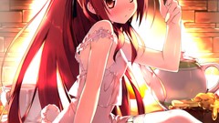 Anime girls lingerie animal ears shinkyoku soukai polyphonica 