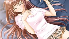 Anime girls lisianthus