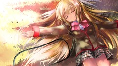 Anime girls little busters Saya Tokido