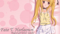 Anime girls mahou shoujo lyrical nanoha mahou shoujo fate 