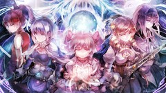 Anime girls mahou shoujo madoka magica akemi homura kaname 