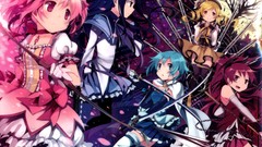 Anime girls mahou shoujo madoka magica akemi homura kaname 