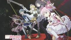 Anime girls mahou shoujo madoka magica akemi homura kaname 
