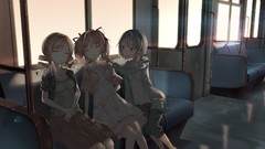 Anime girls mahou shoujo madoka magica kaname madoka tomoe mami 