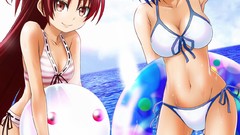 Anime girls mahou shoujo madoka magica sakura kyouko miki 