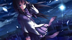 Anime girls mahou shoujo madoka magica seifuku akemi homura 