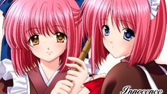 Anime girls maids tsukihime type-moon kohaku hisui