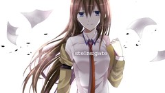 Anime girls makise kurisu steins gate
