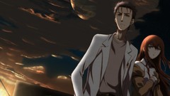 Anime girls makise kurisu steins gate okabe rintarou anime boys