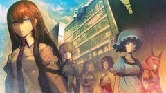 Anime girls makise kurisu steins gate shiina mayuri Amane 