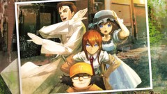 Anime girls makise kurisu steins gate shiina mayuri okabe 