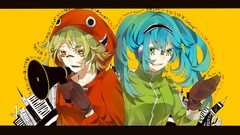 Anime girls matryoshka hatsune
