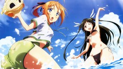 Anime girls mayo chiki low-angle shot Konoe Subaru Suzutsuki 