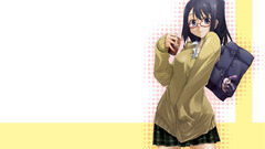 Anime girls meganekko