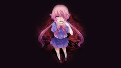 Anime girls mirai nikki gasai yuno yandere