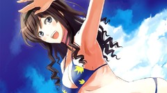 Anime girls morishima haruka swimsuits Amagami SS