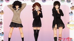 Anime girls morishima haruka tanamachi kaoru nakata sae 