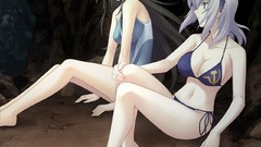 Anime girls muv-luv cleavage bikini swimsuits Cryska Barchenowa 