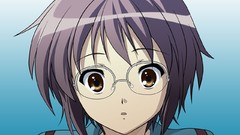 Anime girls nagato yuki the melancholy of haruhi suzumiya 