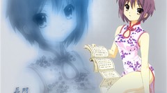 Anime girls nagato yuki the melancholy of haruhi suzumiya 